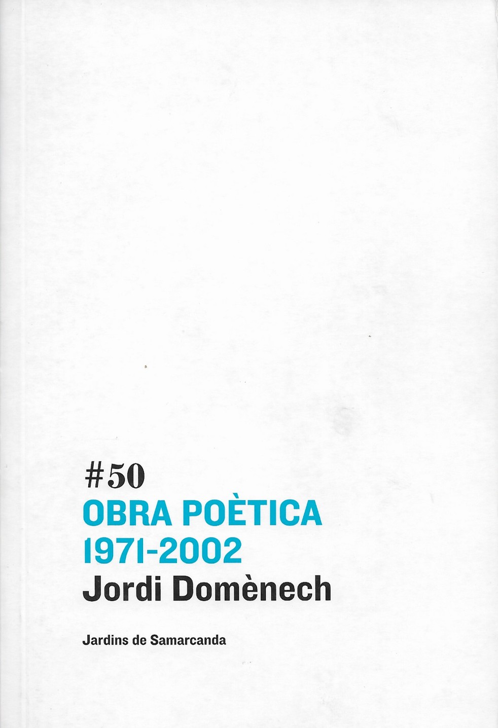 Obra poètica 1971-2002